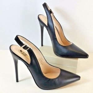 Signature By Olivia Miller Black Heels Shoes